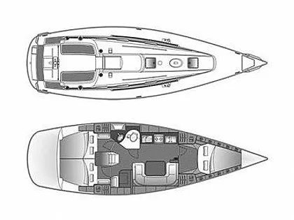 Croatia charter and sailing - Sailing boat - Bavaria 42 Match (CBM Realtime) - Dubrovnik - Riviera Dubrovnik  - Croatia - Bavaria 42 Match (CBM Realtime): 