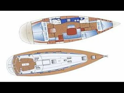 Croatia charter and sailing - Sailing boat - Bavaria 44 (code:WPO3) - Dubrovnik - Riviera Dubrovnik  - Croatia - Bavaria 44 (code:WPO3): 