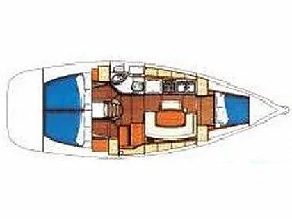 Croatia charter and sailing - Sailing boat - Beneteau Cyclades 39.3 (code:ULT15) - Dubrovnik - Riviera Dubrovnik  - Croatia - Beneteau Cyclades 39.3 (code:ULT15): 