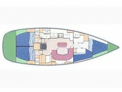 Croatia charter and sailing - Sailing boat - Beneteau Oceanis 411 (code:ULT30) - Dubrovnik - Riviera Dubrovnik  - Croatia - Beneteau Oceanis 411 (code:ULT30): 