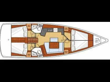 Croatia charter and sailing - Sailing boat - Oceanis 45 (CBM Realtime) - Dubrovnik - Riviera Dubrovnik  - Croatia - Oceanis 45 (CBM Realtime): 