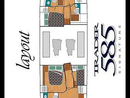 Croatia charter and sailing - Sailing boat - Beneteau Oceanis 411 (code:ULT28) - Trogir