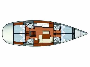 Sailing boat - Sun Odyssey 49i (CBM Realtime) - Sukosan - Zadar riviera