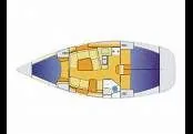 Sailing boat - Sun Odyssey 37 (CBM Realtime) - Vodice - Riviera Sibenik